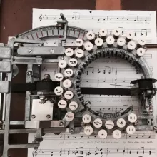 Keaton Music Typewriter from the 1950's