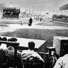 First MLB Ballgame on TV