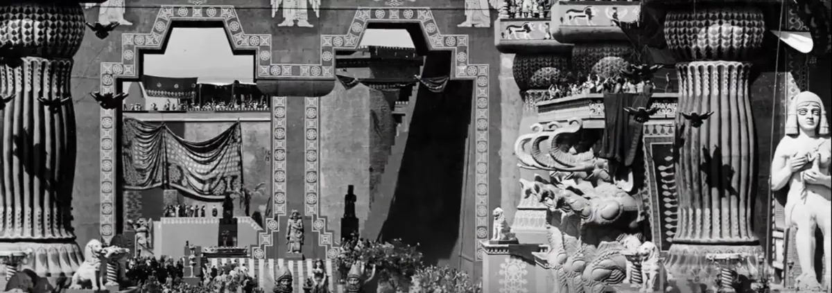 Intolerance (1916): Most amazing Movie Set of all time